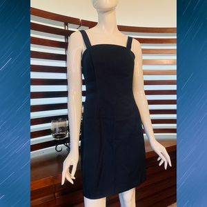 CITY Triangle Dark Blue Pencil Dress